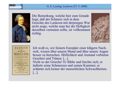 Laokoon - Literaturwissenschaft-online