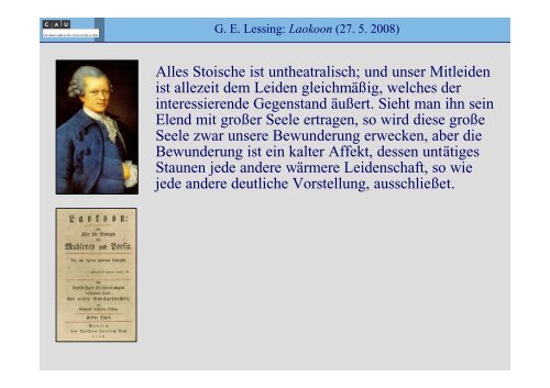 Laokoon - Literaturwissenschaft-online