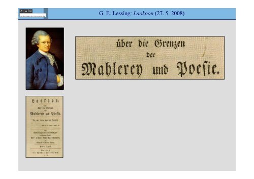 Laokoon - Literaturwissenschaft-online