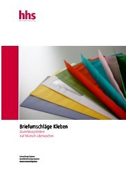 Briefumschläge Kleben - Baumer hhs