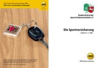 Die ARAG-Sportversicherung - NSSV