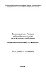 Carola Sachse und Benoit Massin - M. Sander-Gaiser