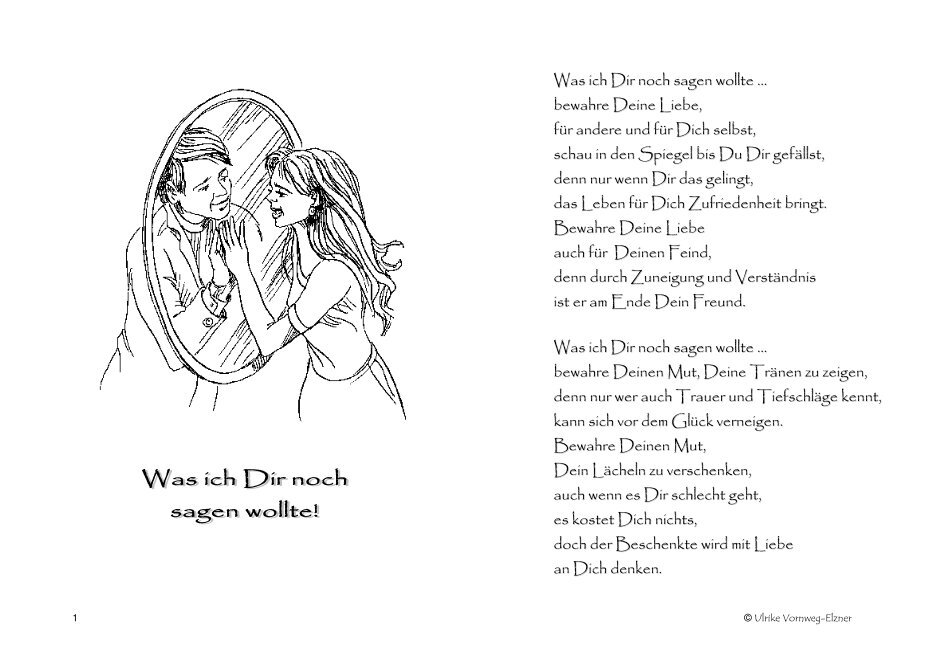Was ich dir noch sagen wollte Ingo Blenn. 20200414
