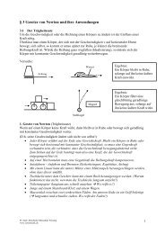 Gesetze von Newton und ihre Anwendungen 1 - Extremstark.de