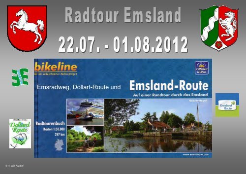 Emsradweg, Dollart-Route und