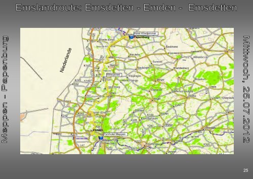 Emsradweg, Dollart-Route und