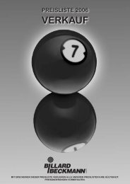 (6&+b)76% - Billard - Beckmann