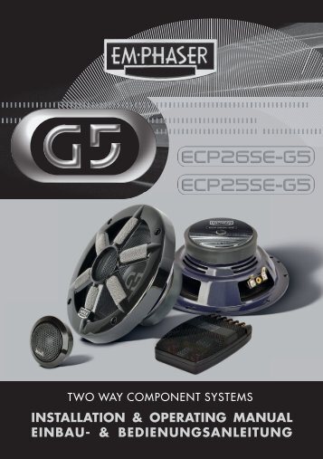 ECP25_26-G5 Manual_CS5.indd - Emphaser