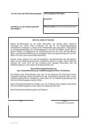 Stellenbemessung In Der Kfz Zulassungsstelle Und Im