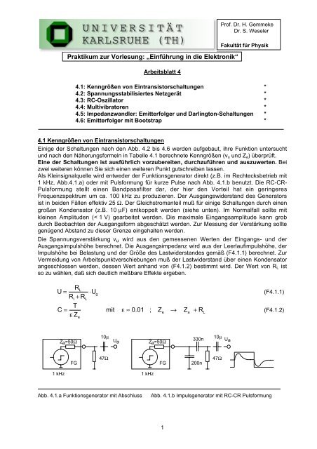 Aufgabenblatt 4