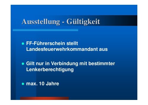Feuerwehr-Führerschein - FF Raumberg