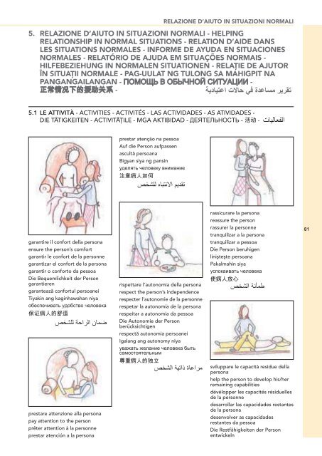 Assistenti socio-sanitari - Alfabetizzazione