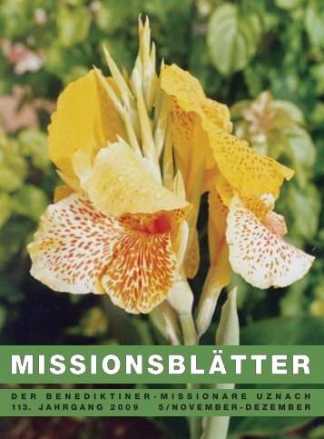 MISSIONSBLÄTTER - Otmarsberg