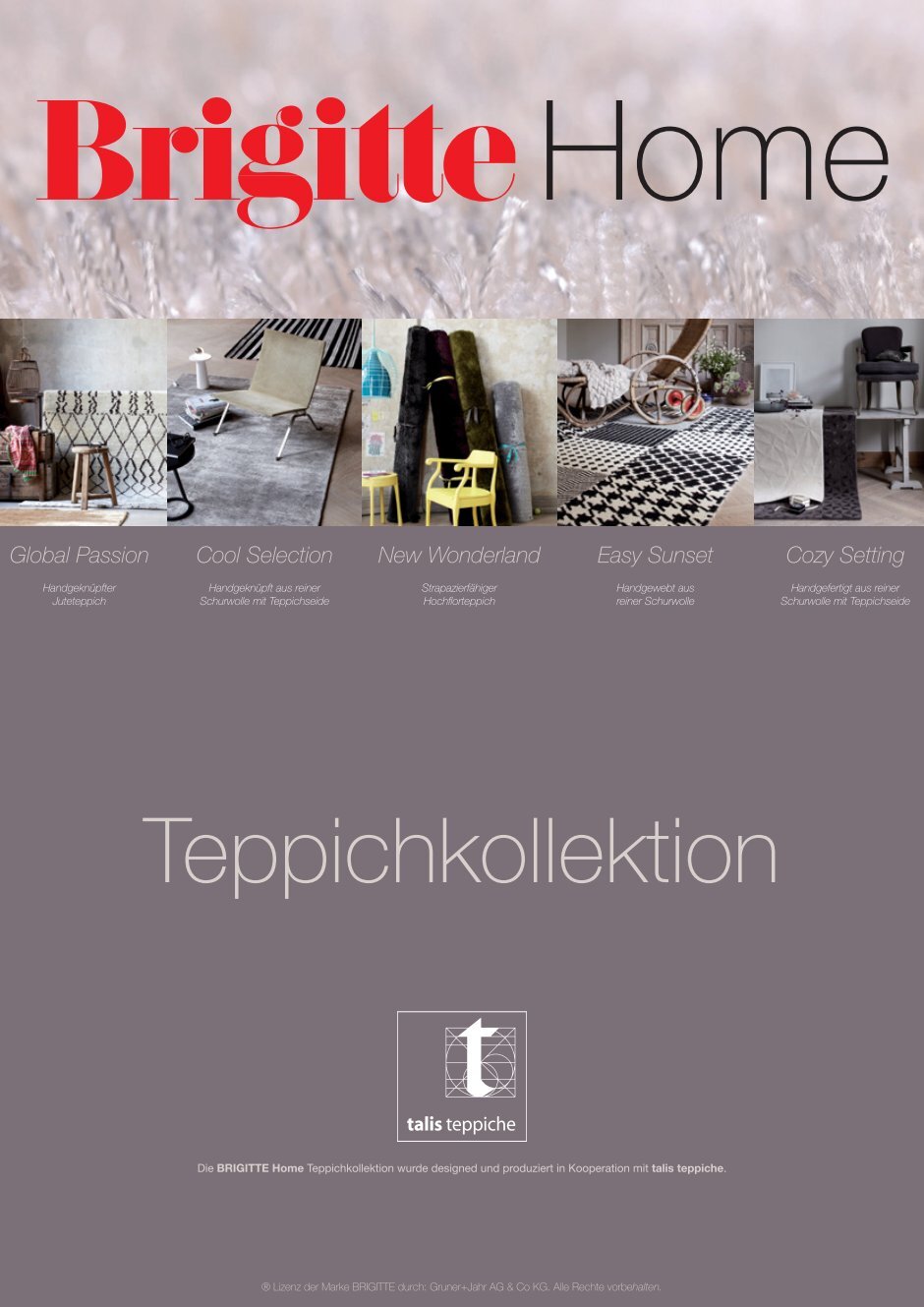 1 Free Magazines From Talis Teppiche De