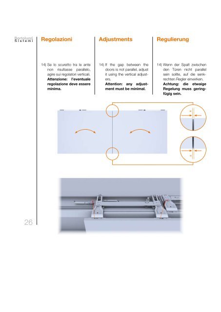 movimento scorrevole complanare ultralight ultra light ... - Salice S.p.A.