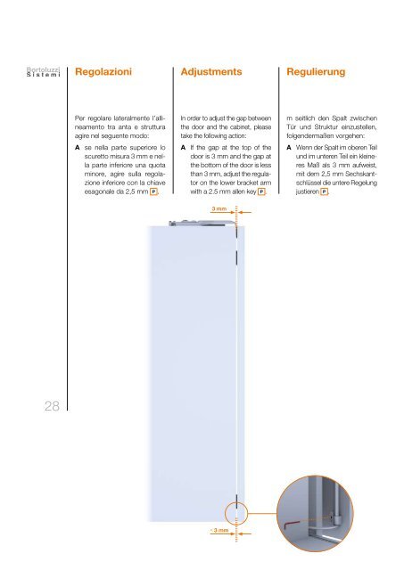 movimento scorrevole complanare ultralight ultra light ... - Salice S.p.A.