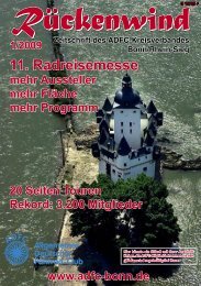 1/2009 - ADFC Bonn/Rhein-Sieg - (ADFC), Kreisverband Bonn ...