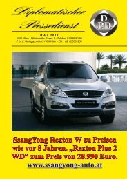 zum Preis von 28.990 Euro. www.ssangyong-auto.at