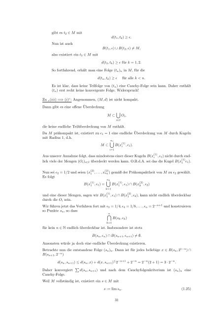 Funktionalanalysis I - TU Berlin