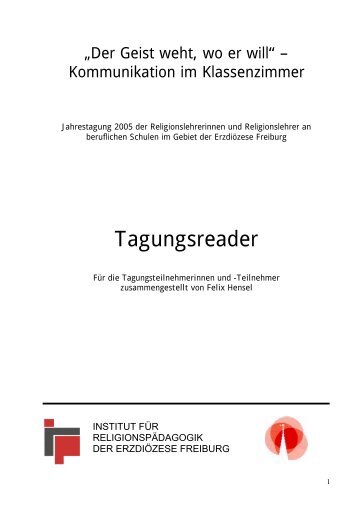 Tagungsreader - Irp.erzbistum-freiburg.de