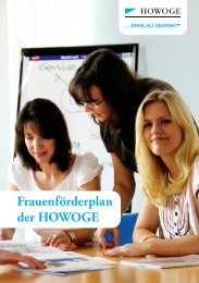 Frauenförderplan der HOWOGE