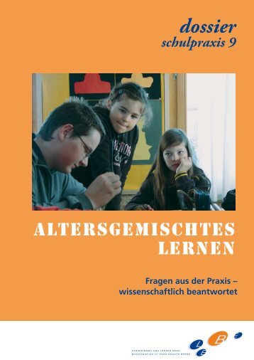 dossier - Lehrerinnen und Lehrer Bern LEBE