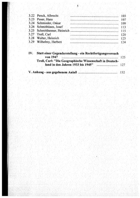 Geographische Sumpfschau, 1996 - Kritische Geographie