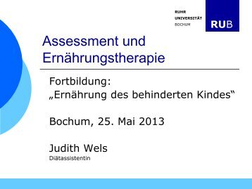 Assessment und Ernährungstherapie - APD