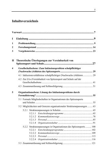 Inhaltsverzeichnis als Pdf