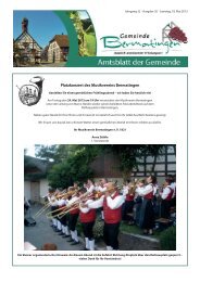 Platzkonzert des Musikvereins Bermatingen