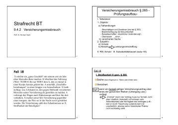 Strafrecht BT - Michael Jasch