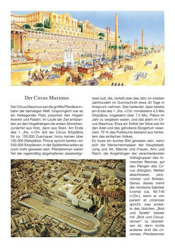 Der Circus Maximus - Quis fit Crassus?
