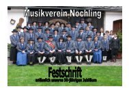 Festschrift zum 50jährigen Jubiläum - Marktgemeinde Nöchling