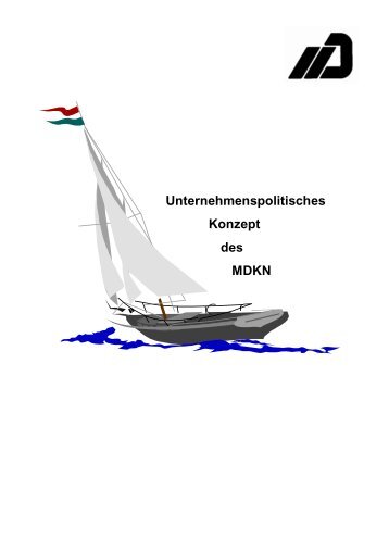 Unternehmenspolitisches Konzept des MDKN - MDK Niedersachsen