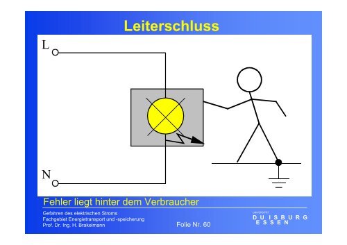 Gefahren des elektrischen Stromes - University Duisburg-Essen