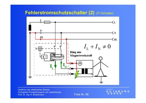 Gefahren des elektrischen Stromes - University Duisburg-Essen