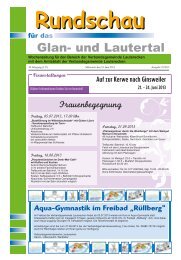 Amtsblatt KW 25 - Verbandsgemeinde Lauterecken