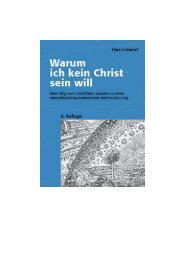 Inhaltsverzeichnis, Leseproben - Uwe Lehnert