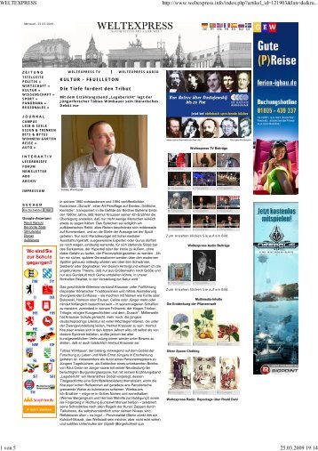 WELTEXPRESS http://www.weltexpress.info/index.php?artikel_id ...
