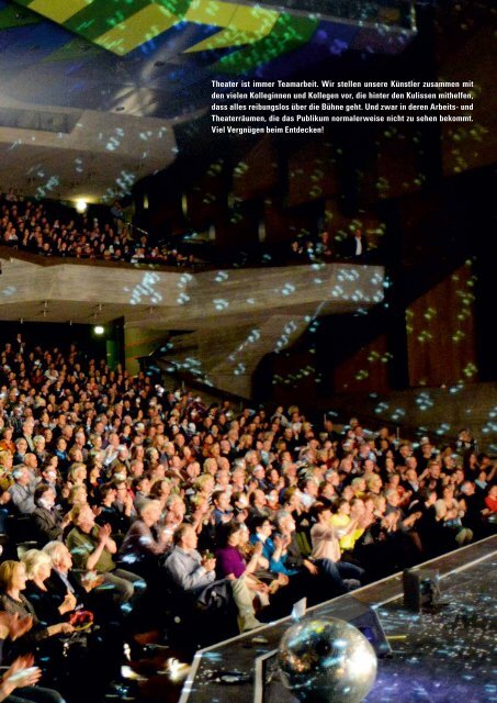 sPielzeiT 13/14 - Badisches Staatstheater Karlsruhe