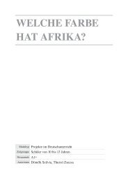 welche farBe hat afrika? - Sulinet