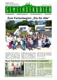 Zum Ferienbeginn „Eis für Alle“