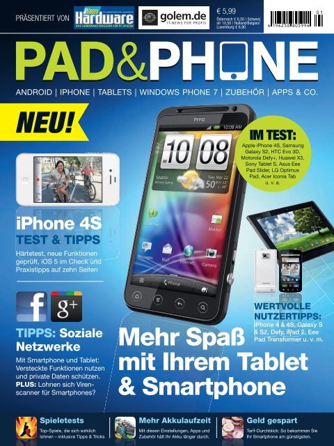 Mehr Spaß mit Ihrem Tablet & Smartphone - RedParkz