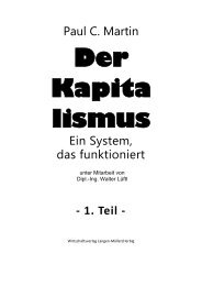 Paul C. Martin Ein System, das funktioniert - 1. Teil - - Das ...