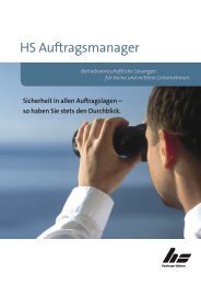 HS Auftragsmanager - HS - Hamburger Software