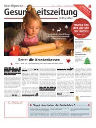 Neue Allgemeine Gesundheitszeitung für Deutschland, Nr . 57 ...