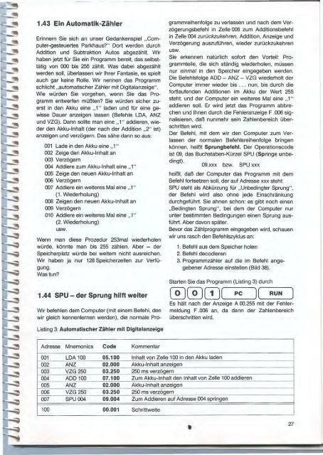 CP1 Anleitung (Manual) - 8Bit-Homecomputermuseum