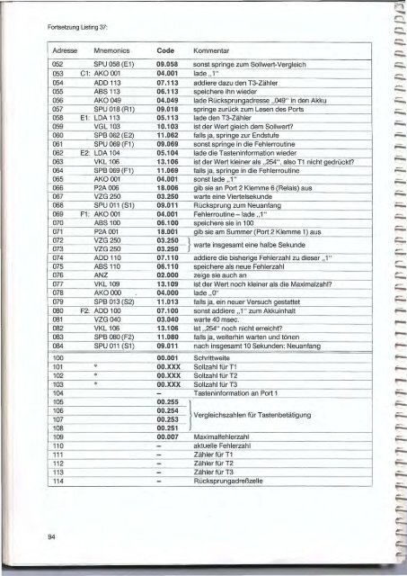 CP1 Anleitung (Manual) - 8Bit-Homecomputermuseum