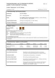 Sicherheitsdatenblatt PVC Reiniger - Bst-gmbh.de