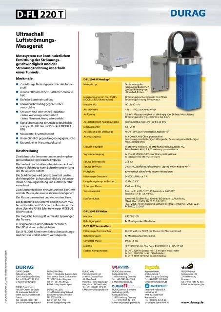 Ultraschall Luftströmungs-Messgerät - vinhthien.com